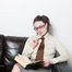 Reading Time - Harley in shirt and tie