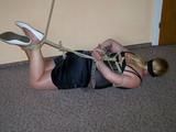 A Miri Session in cuffs and ropes