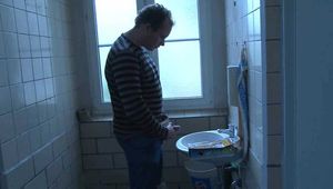 horny 3some at the station 