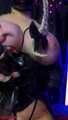 The rubber horniness of the mistress 3 juicy cunts-cock teasing