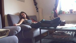 Tanja - ticklish surprise part 1 of 4