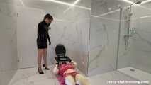 The Reward for the Locked-up Sissy - Sissygasm