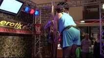 Another hard Lesson for sexy Lena King - humiliated in Public !