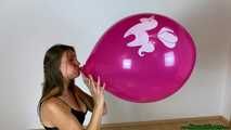 Blow2Pop pink TT17 while smoking