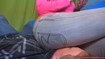 Isabella's smart(phone) jeans-facesitting