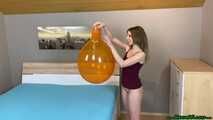 footpumping orange TT17 and throwing against the wall till it pops
