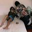 PANTIES STUFFED IN MOUTH & CLEAVE GAGGED WITH HER SMELLY NYLON STOCKINGS (D26-15)