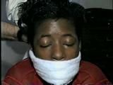 BLACK SHONDA GETS MOUTH STUFFED CLEAVE AND OTM GAGGED & CHAIR TIED (D39-6)