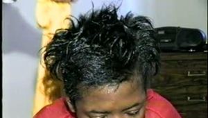 BLACK SHONDA GETS MOUTH STUFFED CLEAVE AND OTM GAGGED & CHAIR TIED (D39-6)