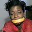 BLACK SHONDA GETS MOUTH STUFFED CLEAVE AND OTM GAGGED & CHAIR TIED (D39-6)