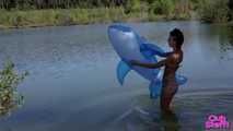 264 Whale washing
