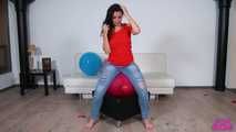 835 blue jeans sitpops
