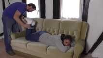 Jasmin in hogtie 1/6
