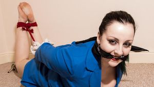 Anija in Blue Suit