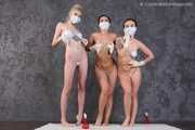Terry&Vanessa&Penny04-1 - Models take part in the advertisement turning into bondage
