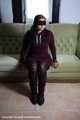 Jasmin roped on couch PICS