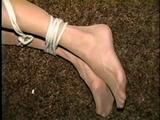 48 Yr OLD WAITRESS IS FOOT TICKLED, BALL TIED & GAGGED & F0RCED TO SMELL HER HIGH HEEL (D28-13)