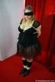 claudia are tied up with rope in PICS