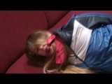 Get 3 Archive Videos with Katharina enjoying Bondage in her shiny nylon Shorts from 2012!