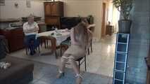 Celeste and Gina – Celeste learns to tie knots
