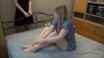 Gina and Stefanie – Hogtie Challenge, Part 6 of 6