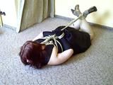 Sandra hogtied 3/4