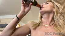 Laura Ace wanted some fun with Alcohol