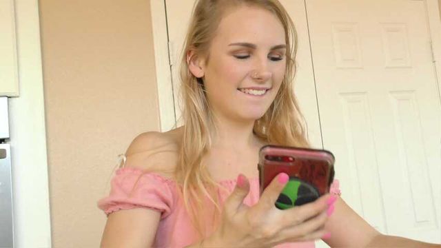 Natalie Knight Cums Super Hard On Her Stepdaddies Big Dick