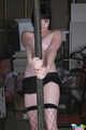 Kinky Florida Amateur Teen Barbie J. Playing On A Pole