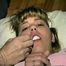 18 YR OLD BABYSITTER TIES UP & GAGS HERSELF, IS HANDGAGGED & MOUTH STUFFED (D45-8)