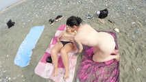 NACKT STRAND MÄDELSURLAUB?! SOMMER, SONNE, FOTZE LECKEN!