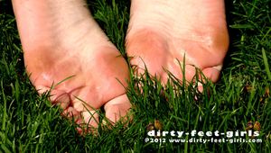 barefoot in the meadow