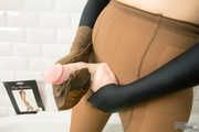 Wet pantyhose fun with Malishka (242 images)