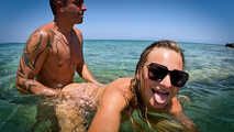 REAL-LIFE UNDERWATER SEX IN THE OCEAN?! PRIVATE VACATION PUSSY INSEMINATION!