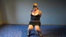 She's one hour cuffed and chained 4/6