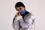 Shelly tied and gagged in shorts
