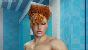 Athletic Redhead Flaunts 