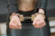 Lady in Leather cuffed
