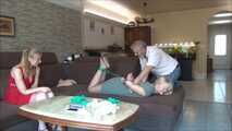 Gina and Stefanie - The Entrance Exam 1 Part 2 of 4