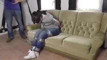 Jasmin in hogtie 4/6