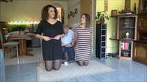 Kyra and Vanessa - tickle detector test Part 3 of  10