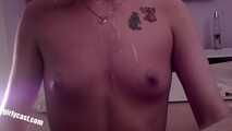 Skinny teen Lucie's first BBC Creampie & Home Video