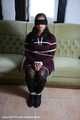 Jasmin roped on couch PICS