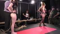 Live Escape Challenge from BoundCon XV - Sgt. Major & The Boss vs. Miss Leya & Kaecie James