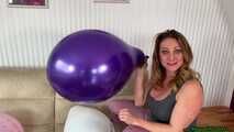 Blow2Pop 3x confetti filled Q16 and sit2pop two Q16