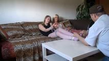 Isis and Sasha - tickle quiz part 3 of 5