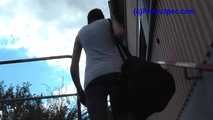 095002 Denise Pees In A Basement