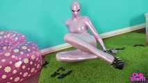 354 Spandex looner girl
