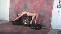 Naked through the world: the private shoot