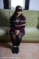 Jasmin roped on couch PICS